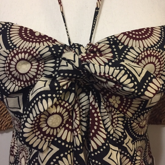 NWT Michael Kors Mandala Pattern Halter Top - Picture 2 of 7
